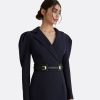 Maud Black/Gold Leather Belt - Image 3