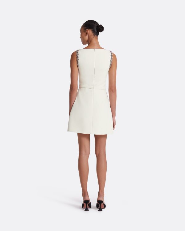 Grena Ivory Short Dress - Image 2