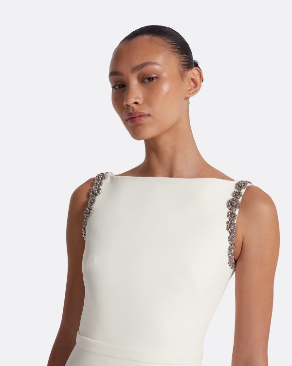 Grena Ivory Short Dress - Image 3