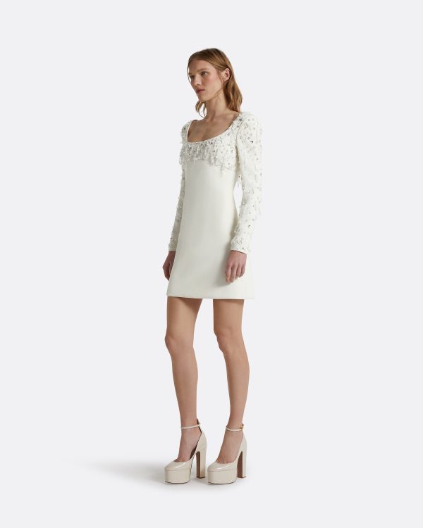Susa Ivory Short Dress - Image 4