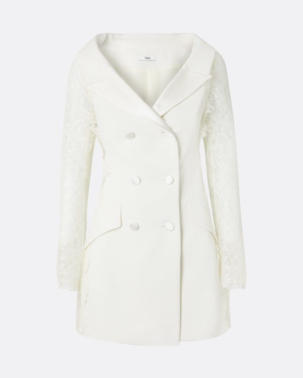 Narra Mini Dresses In Ivory - Image 5