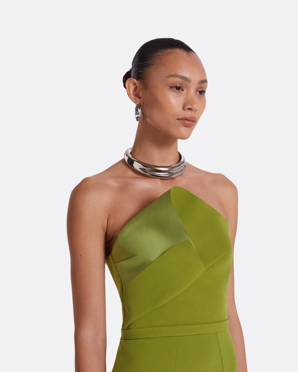 Marine Calla Midi Dress - Image 3
