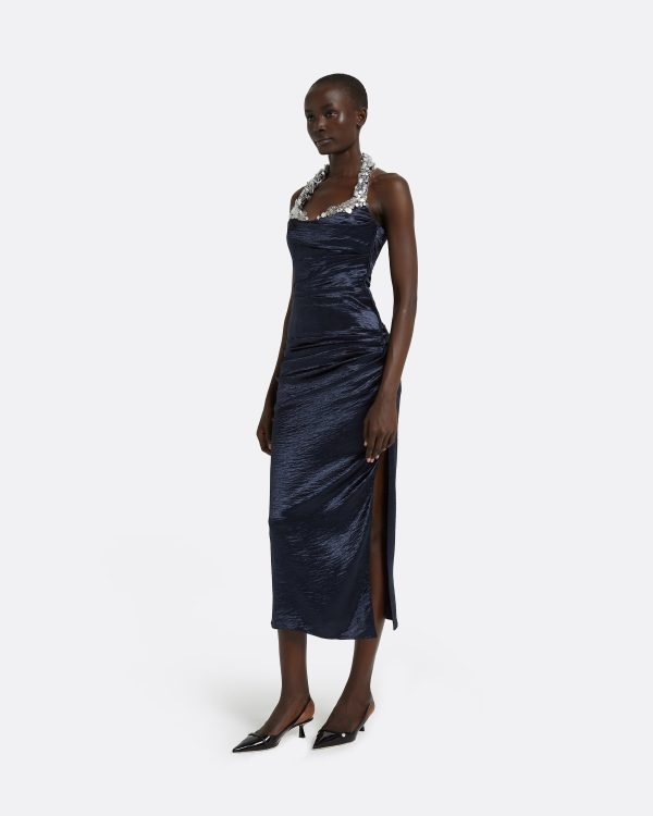 Azra Maritime Midi Dress - Image 4