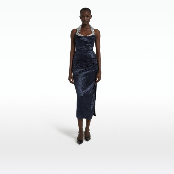 Azra Maritime Midi Dress - Image 6