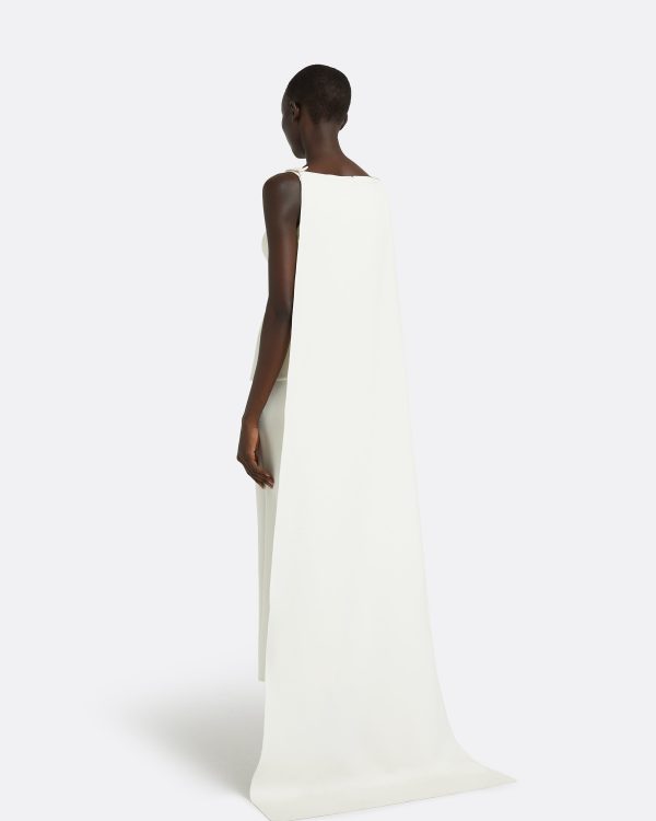 Cemile Ivory Midi Dress - Image 2