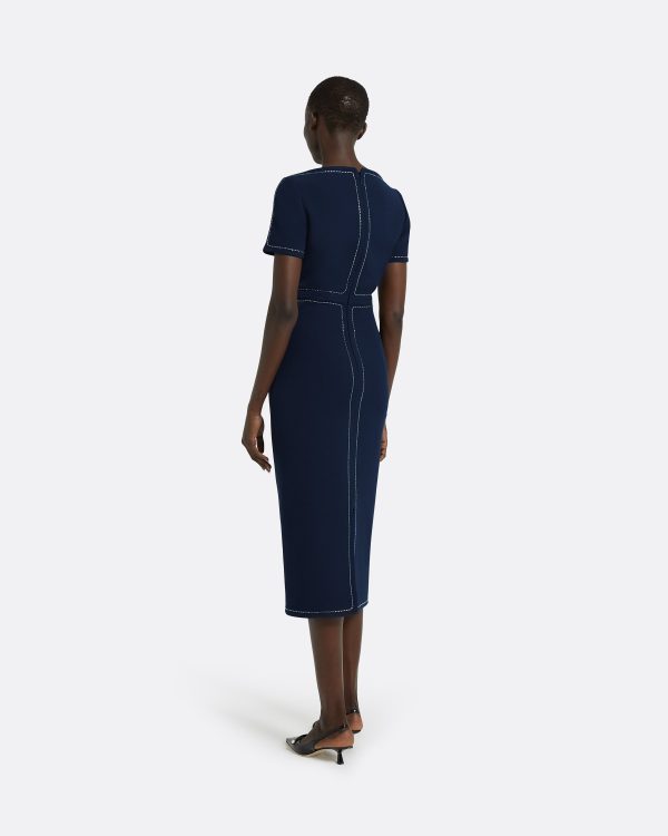 Janan Maritime Midi Dress - Image 2