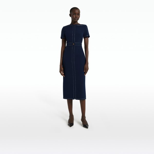Janan Maritime Midi Dress - Image 6