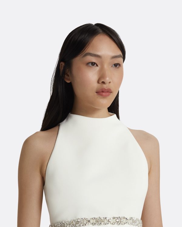 Jasie Ivory Short Dress - Image 3