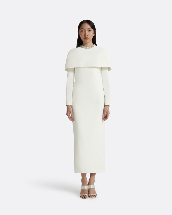 Gullu Ivory Embroidered Dress