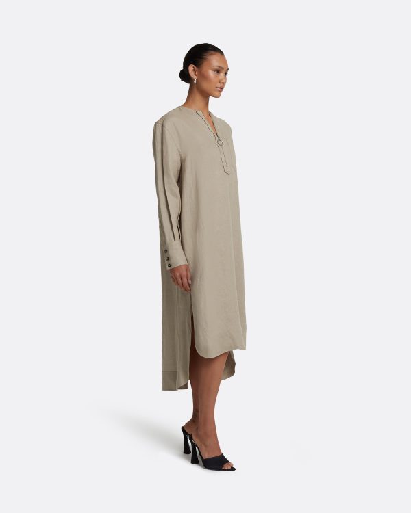 Sebiha Stone Midi Dress - Image 4