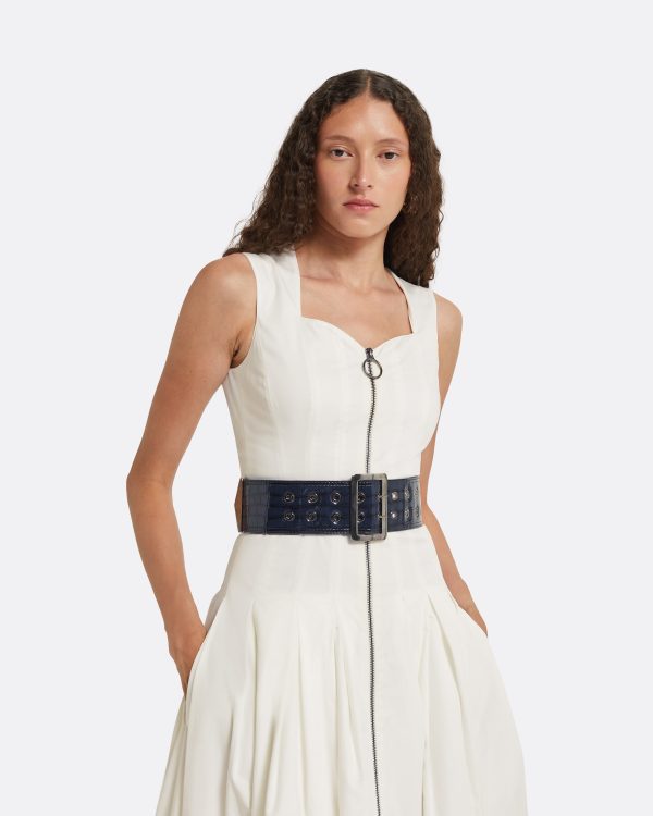 Marilyn Ivory Midi Dress - Image 6