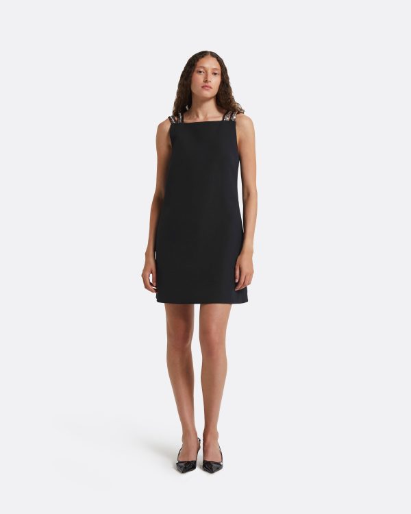 Sahle Black Short Dress