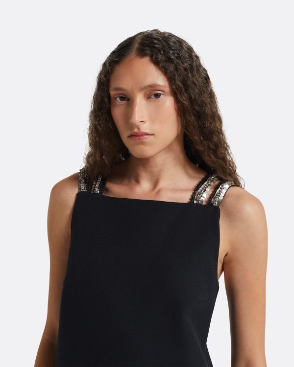 Sahle Black Short Dress - Image 3