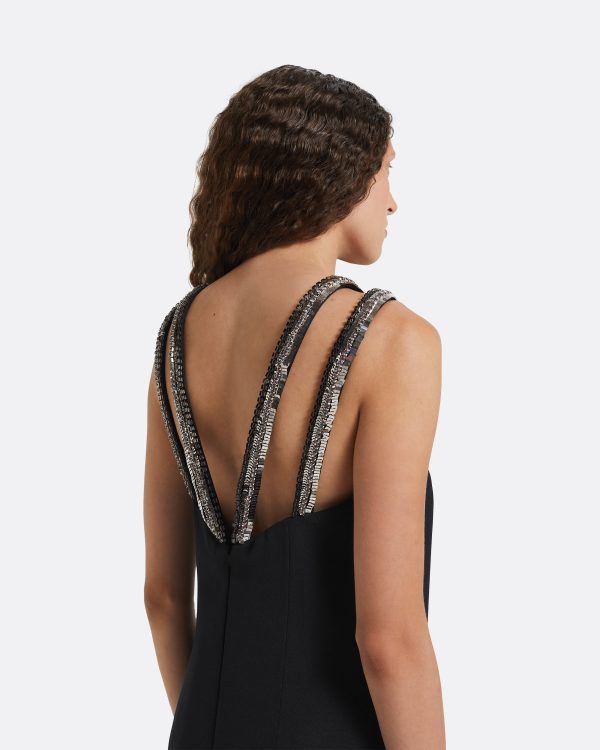 Sahle Black Short Dress - Image 4