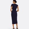 Regina Azurite Blue Midi Dress - Image 2
