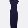 Regina Azurite Blue Midi Dress - Image 5