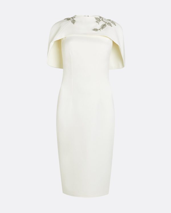 Kalika Flower Bud Embroidered Midi Dress - Image 5