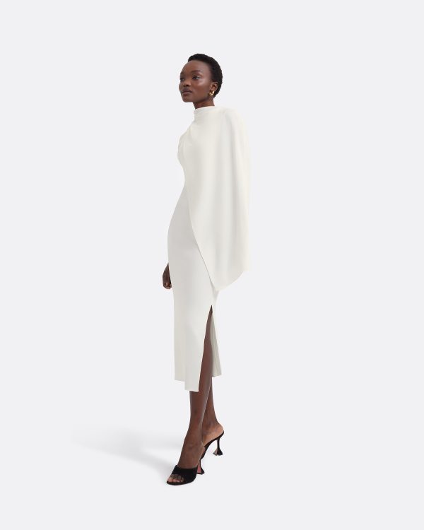 Dilly Ivory Midi Dress - Image 4