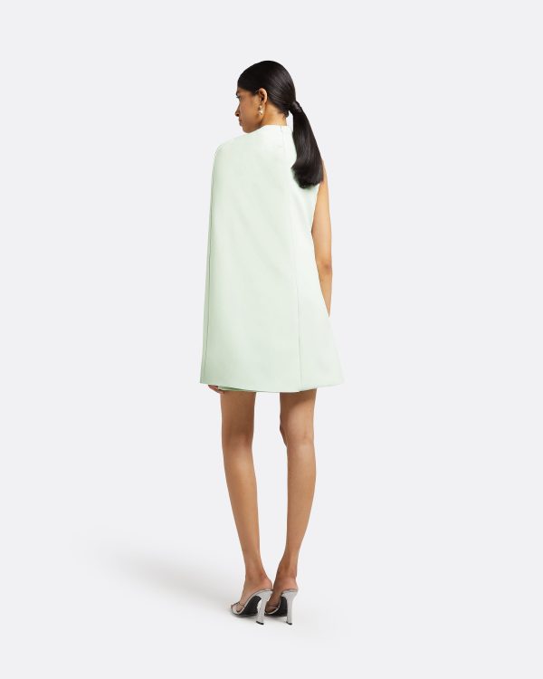Margareta Spearmint Short Dress - Image 2