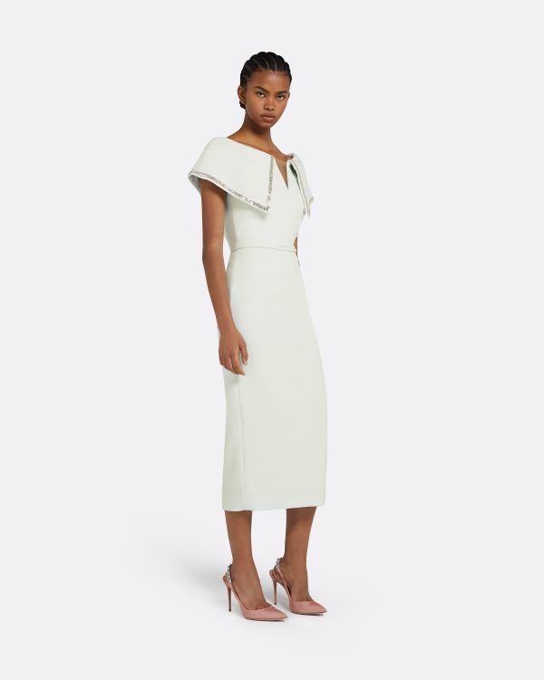Jacobella Glacier Midi Dress - Image 4