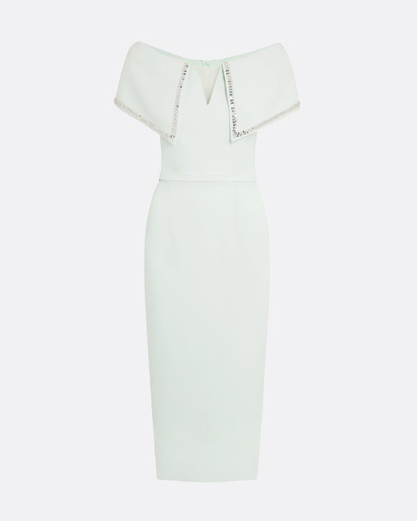 Jacobella Glacier Midi Dress - Image 5