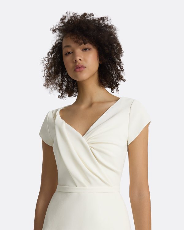 Nuvalle Ivory Midi Dress - Image 3