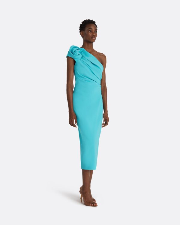 Granalle Aquamarine Midi Dress - Image 4
