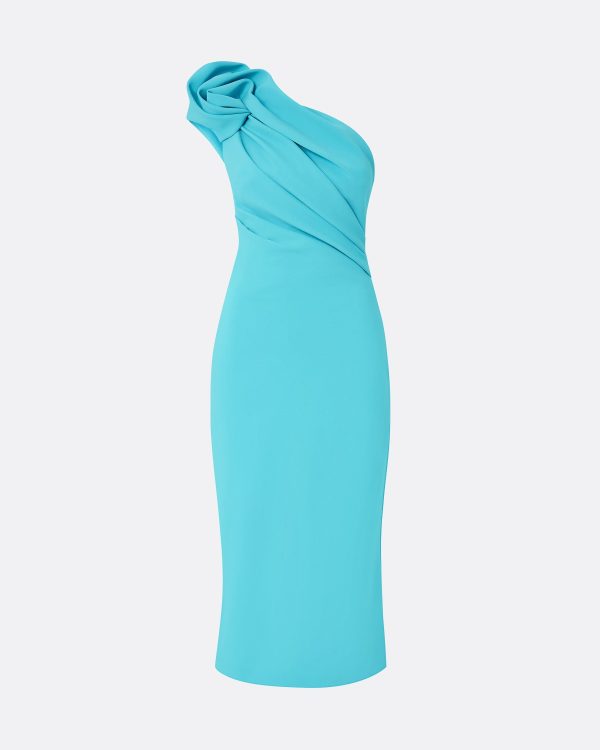 Granalle Aquamarine Midi Dress - Image 5