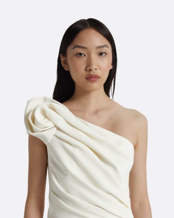 Granalle Ivory Midi Dress - Image 3