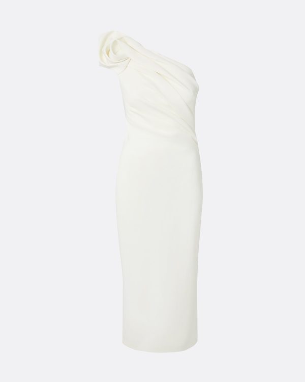 Granalle Ivory Midi Dress - Image 5