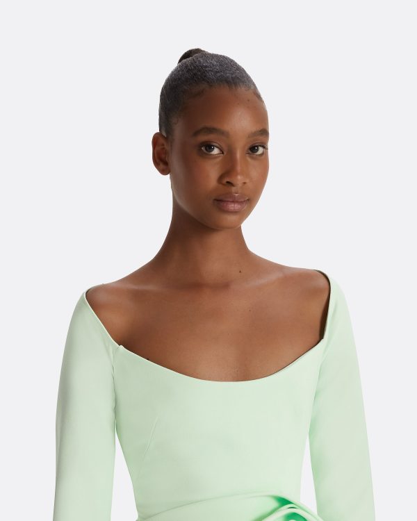 Emmie Sea Glass Dress - Image 3