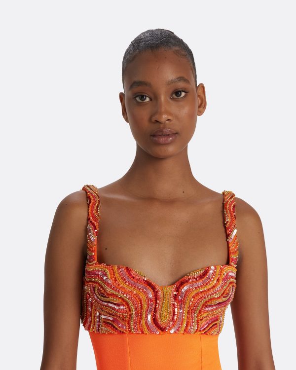 Sophine Amber Sun Midi Dress - Image 3