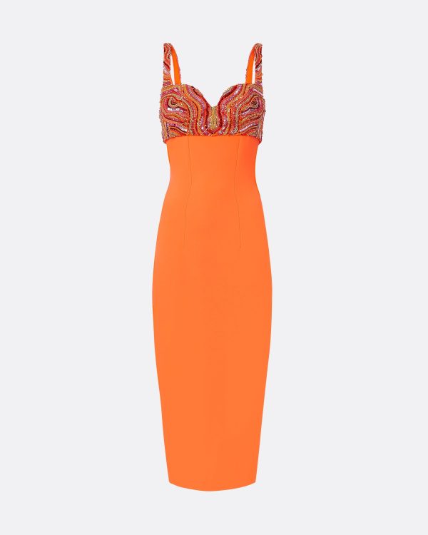 Sophine Amber Sun Midi Dress - Image 5