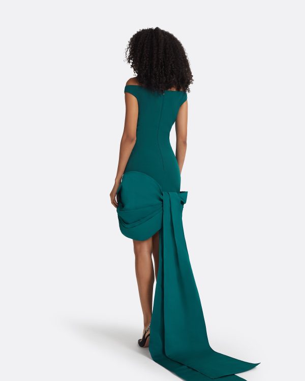 Linalle Alpine Green Short Dress - Image 2