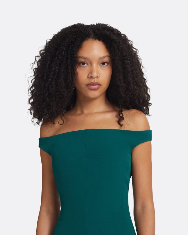 Linalle Alpine Green Short Dress - Image 3
