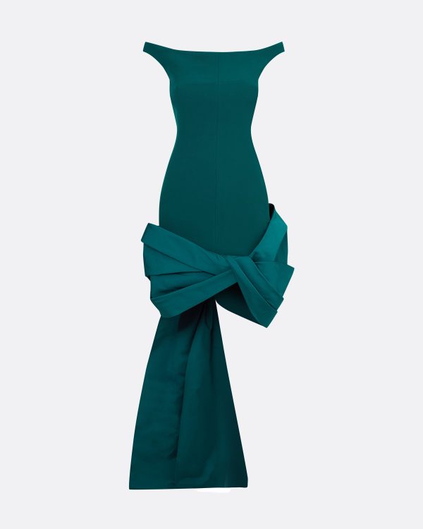 Linalle Alpine Green Short Dress - Image 5