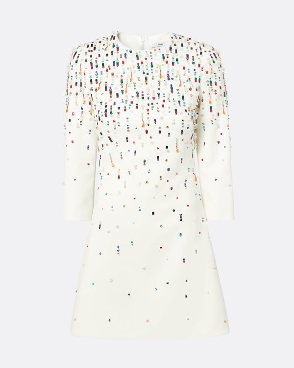 Renalle Ivory Short Dress - Image 5
