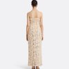 Beliz Ivory&Gold Midi Dress - Image 2