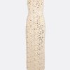 Beliz Ivory&Gold Midi Dress - Image 5