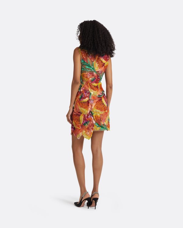 Jesse Multi-Colour Short Dress - Image 2