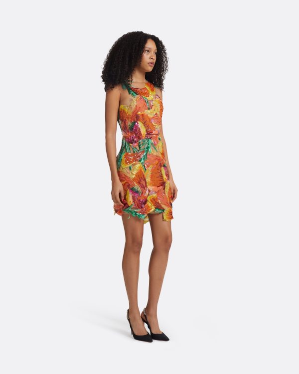 Jesse Multi-Colour Short Dress - Image 4