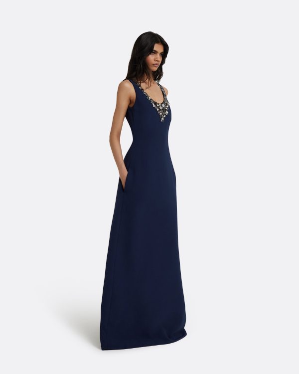 Mariam Maritime Long Dress - Image 4