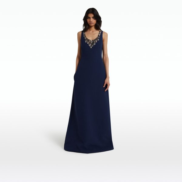 Mariam Maritime Long Dress - Image 7