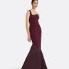 Banu Wine Long Dress - Image 4