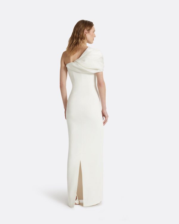 Portan Ivory Long Dress - Image 2