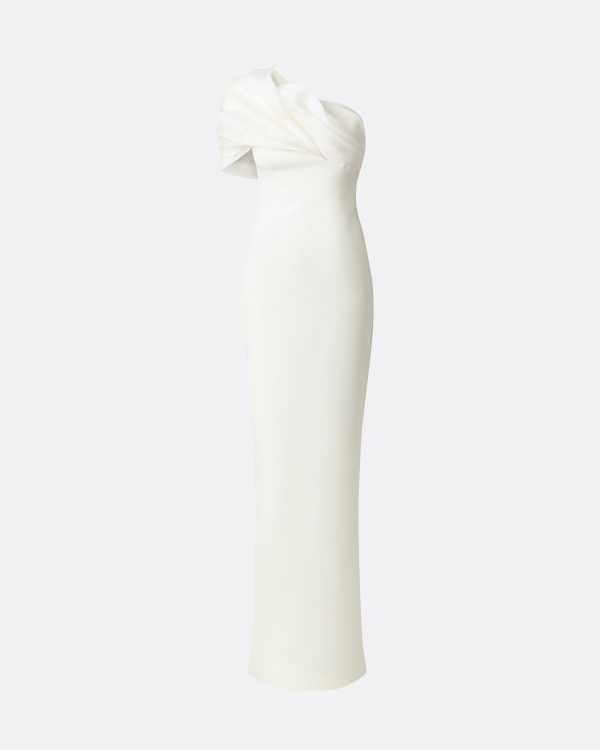 Portan Ivory Long Dress - Image 5