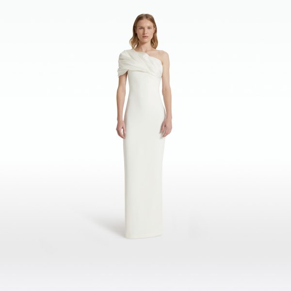 Portan Ivory Long Dress - Image 6