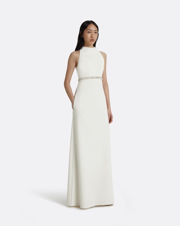 Joules Ivory Long Dress - Image 4