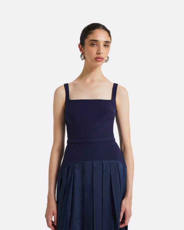 Luce Azurite Blue Long Dress - Image 3