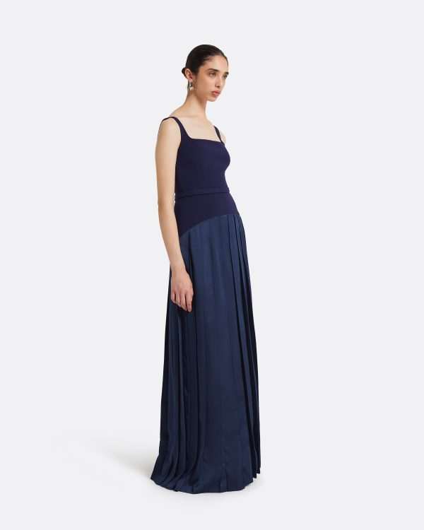 Luce Azurite Blue Long Dress - Image 4
